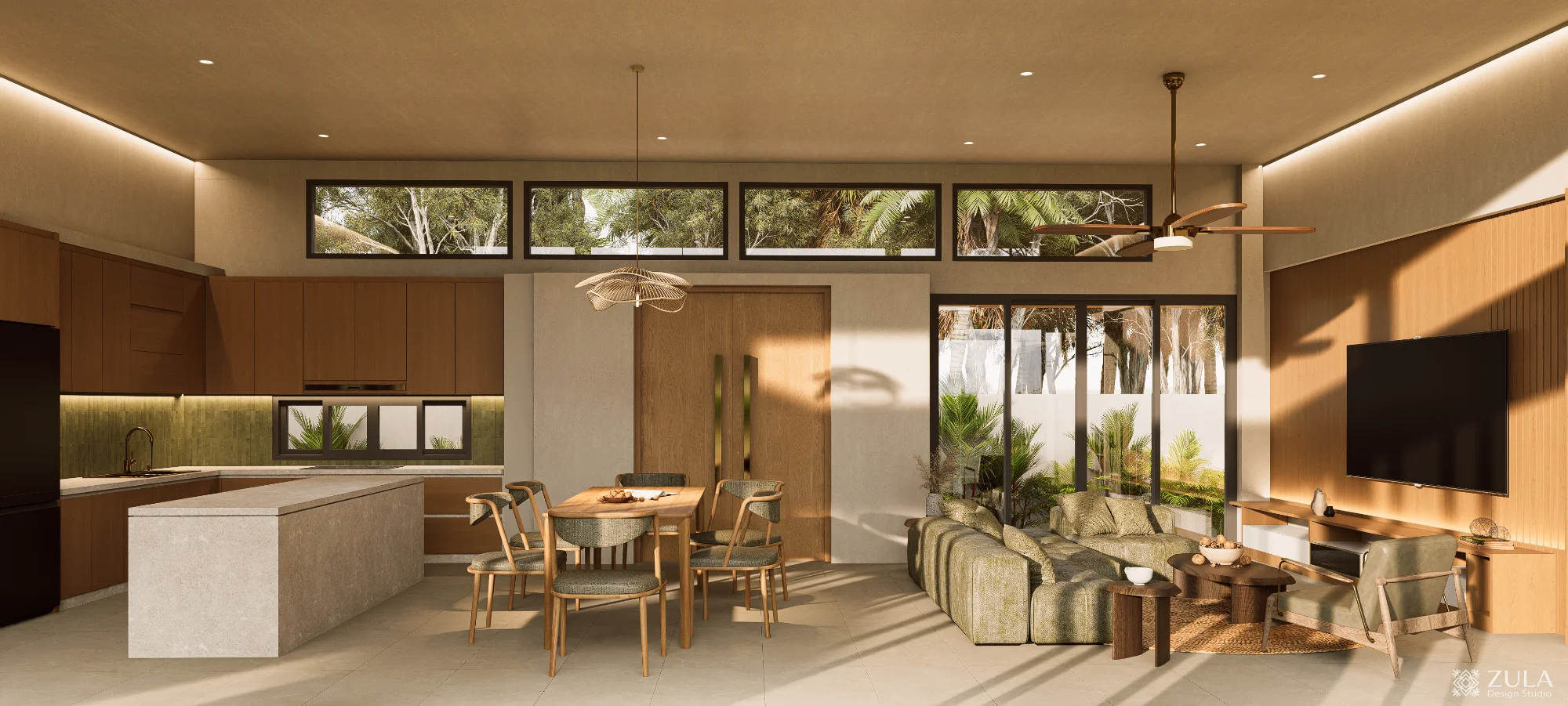 Gil 4BD Villa - Bophut — render 1