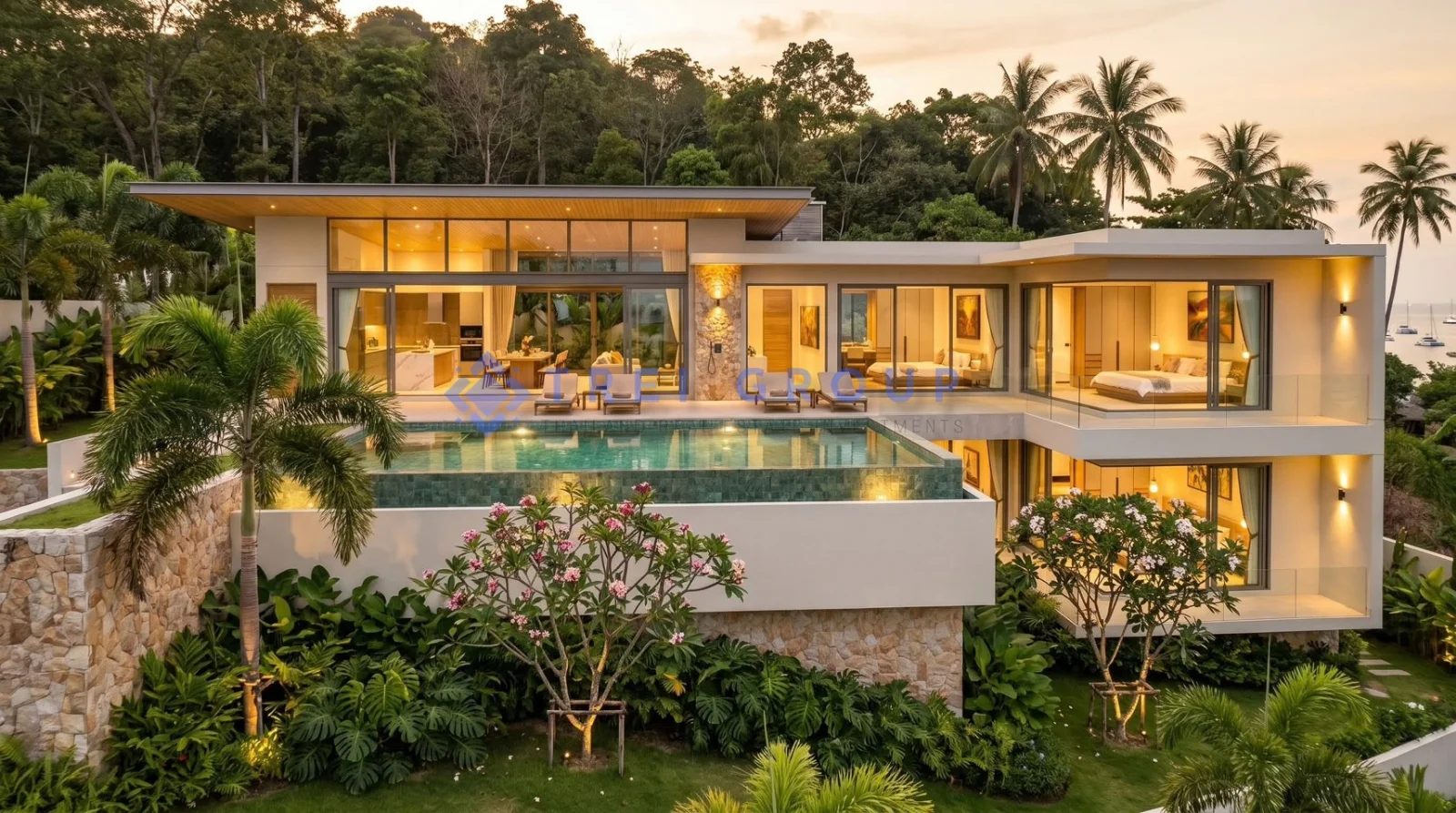 Luxury Sea View Villa In Chaweng