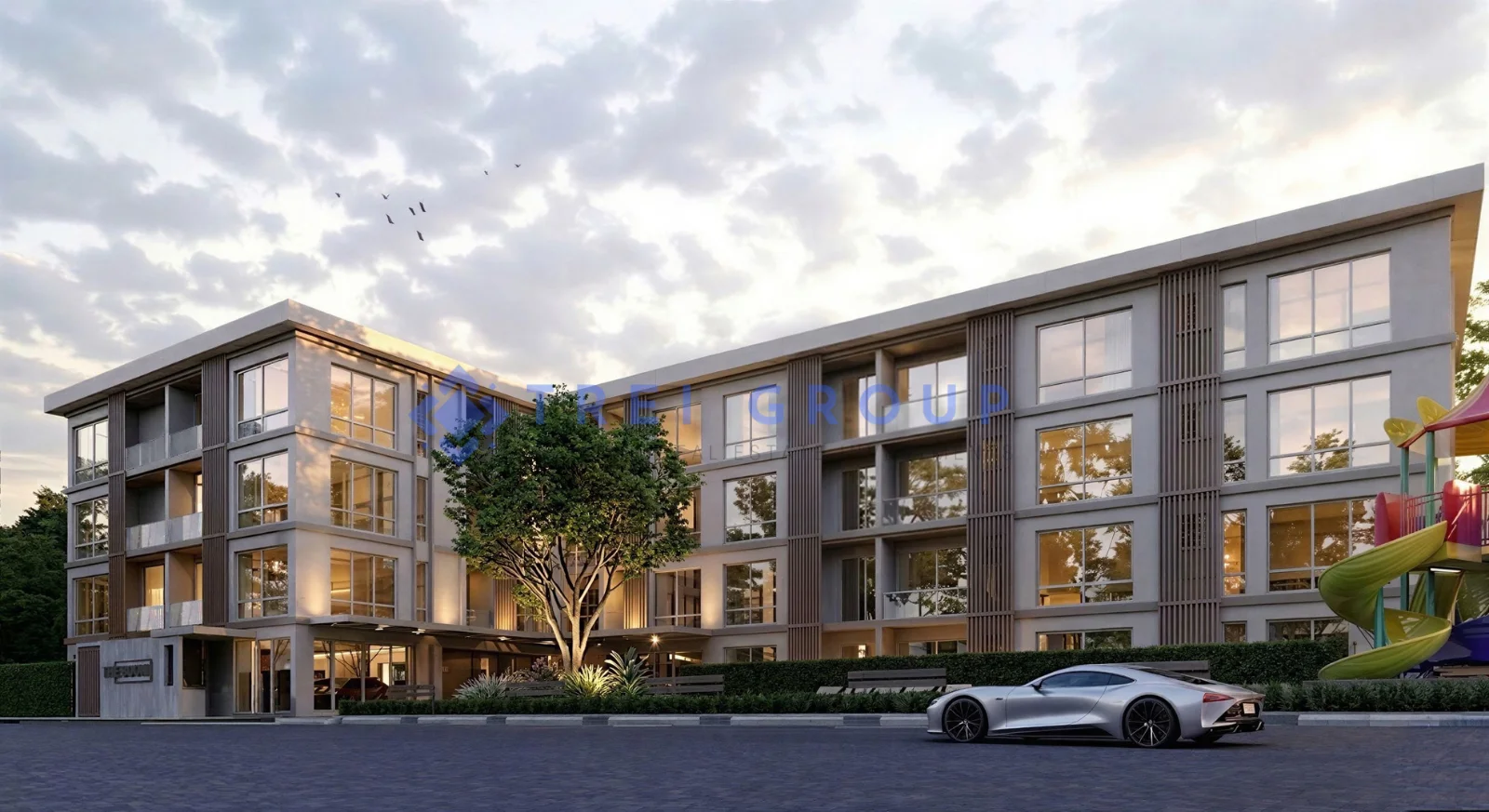 Attractive Condominium Complex